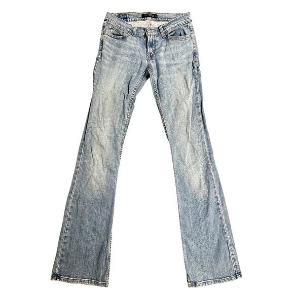 Vintage Levi's 524 Too Superlow Bootcut Jeans Junior's Size 3 Long - Picture 1 of 7